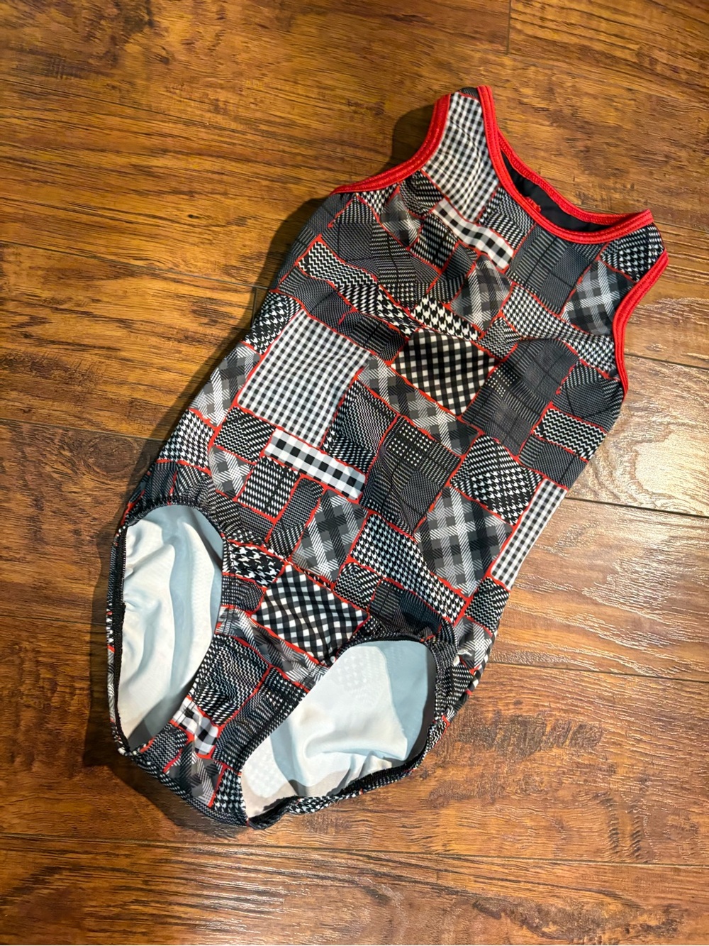 GK girls size L gymnastics leotard
